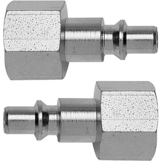 GAV Quick Coupler/inserts Aro 3/8'f 2 Packaged