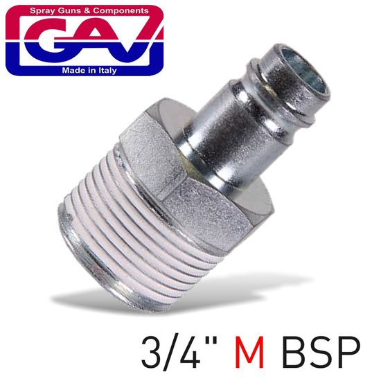 GAV Connector Magnum 3/4'male