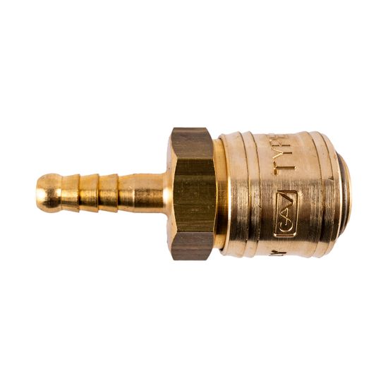 GAV Brass Quick Coupler 6mm Hose
