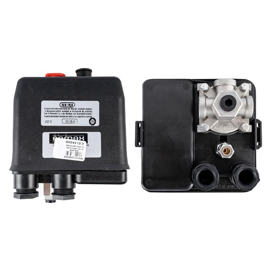 BAMAX Pressure Switch 380v 4 Way 10-16 Amp Over Load