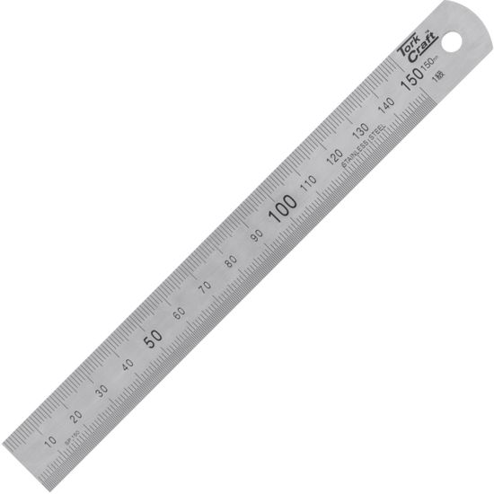 TORK CRAFT Stainless Steel150x19x0.8mm Ruler