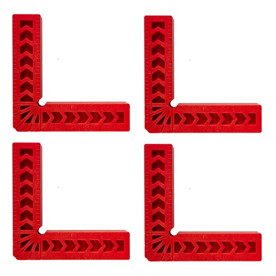 TORK CRAFT Plastic Square Abs 100x100x16mm 4pc