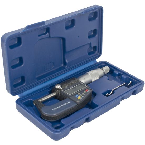TORK CRAFT Micrometer 0-25mm Digital