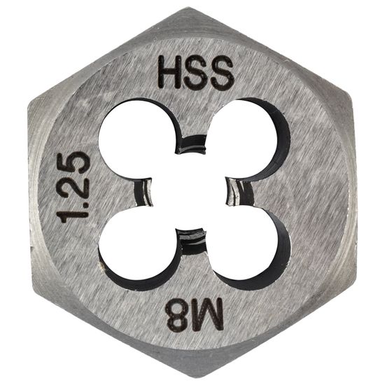 TORK CRAFT Die Hss Hex 8x1.25mm 1'1/case