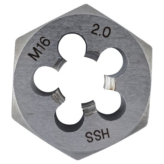 TORK CRAFT Die Hss Hex 16x2.00mm 1/case