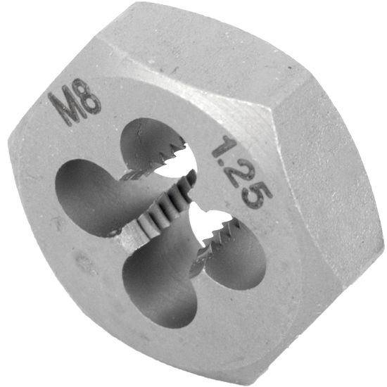 TORK CRAFT Die Carb.steel 8x1.25mm Carded