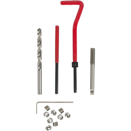 TORK CRAFT Thread Repair Kit 29pc M6 X 1.0 X 1.5d Internal Thread Carded