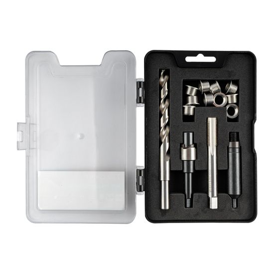 TORK CRAFT Thread Repair Kit 14pc M12 X 1.5 X 9.2mm Flange Insert