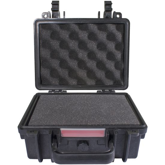 TORK CRAFT Hard Case 250x220x120mm Od With Foam Black Water & Dust Proof (221609)