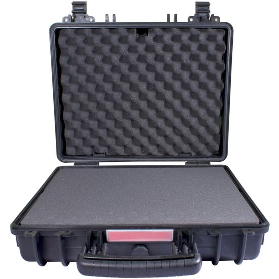 TORK CRAFT Hard Case 410x340x220mm Od With Foam Black Water & Dust Proof (443412)
