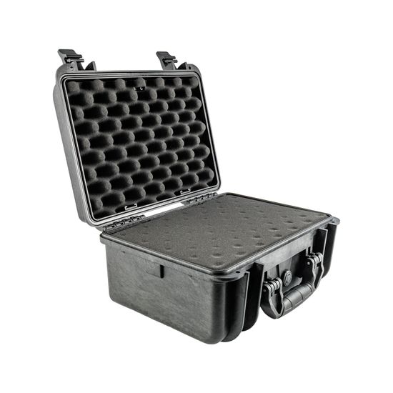 TORK CRAFT Hard Case 410x340x220mm Od With Foam Black Water & Dust Proof (443412)