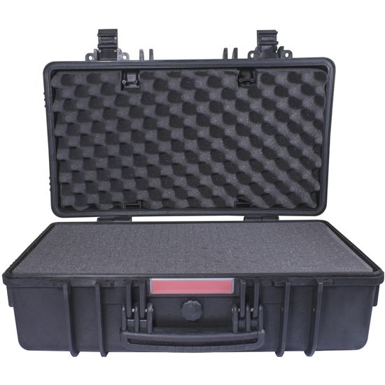 TORK CRAFT Hard Case 565x355x220mm Od With Foam Black Water & Dust Proof (512717)
