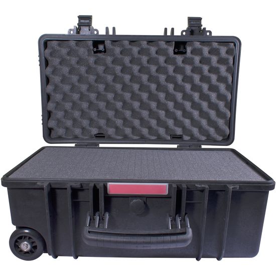 TORK CRAFT Hard Case 550x345x245mm Od With Foam Black Water & Dust Proof (512722)