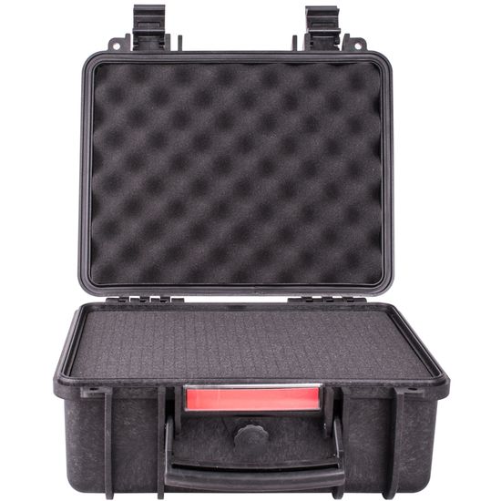 TORK CRAFT Hard Case 350x315x165mm Od With Foam Black Water & Dust Proof (312413)