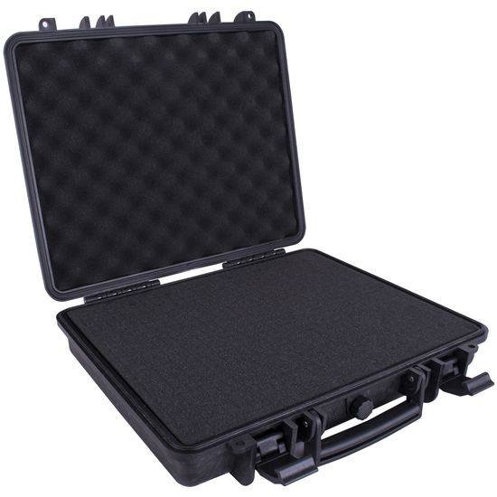 TORK CRAFT Hard Case 417x364x104mm Od With Foam Blk Water & Dust Proof For Laptop
