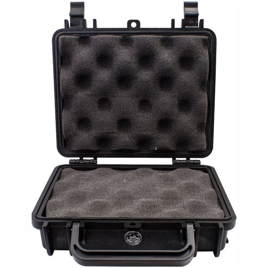 TORK CRAFT Hard Case 190x170x60mm Od With Foam Black Water & Dust Proof(171305)