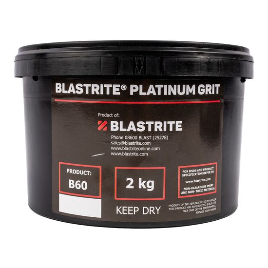 AIRCRAFT Sand Blast Sand B60 Fine & Gen.purpose 2kg Tub