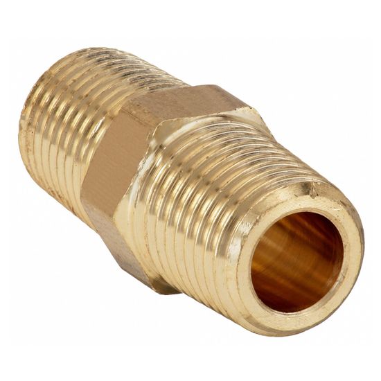AIRCRAFT Nipple Brass 3/8x3/8 M/m