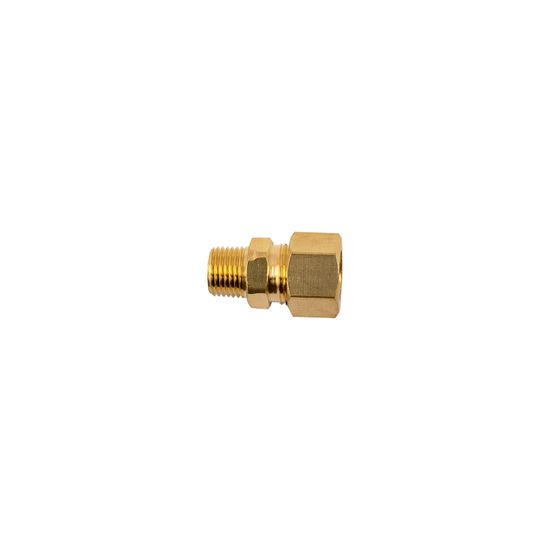 AIRCRAFT Brass Conical Str. 8mm X 1/8' M