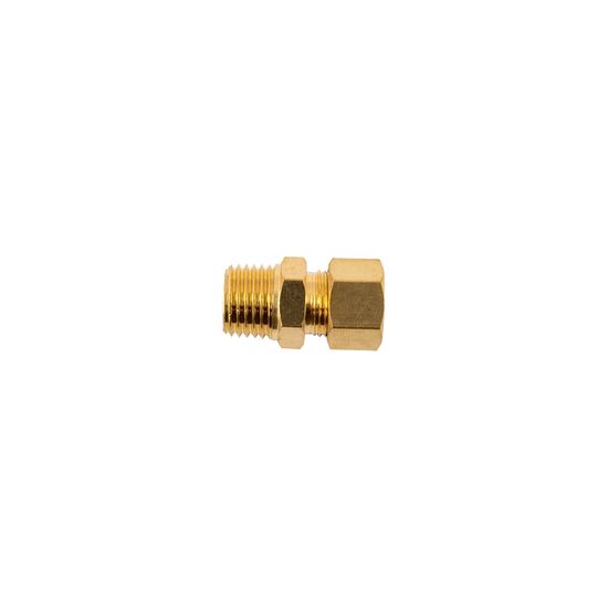AIRCRAFT Brass Conical Str. 8mm X 1/4' M