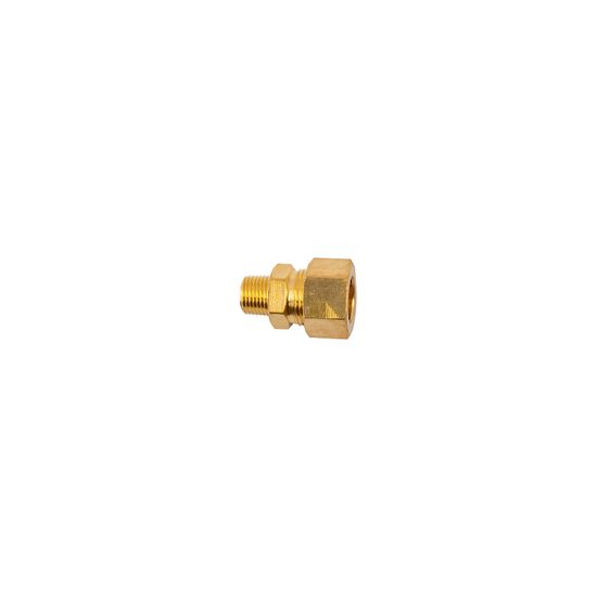 AIRCRAFT Brass Conical Str. 10mm X 1/8' M