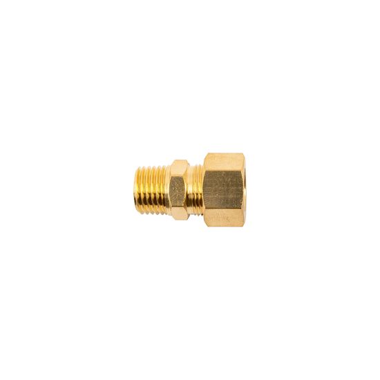 AIRCRAFT Brass Conical Str. 10mm X 1/4' M