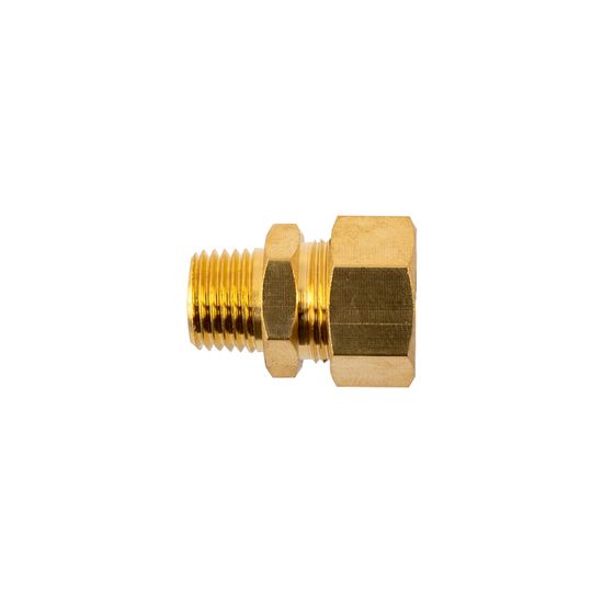 AIRCRAFT Brass Conical Str. 12mm X 1/4' M