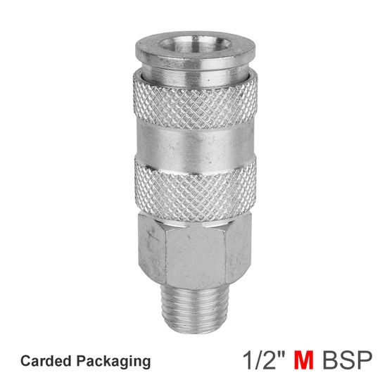 AIRCRAFT Quick Coupler Universal 1/2' Male 1pc Pack