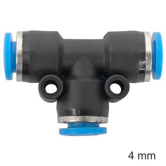 AIRCRAFT Pu Hose Fitting Tee 4mm