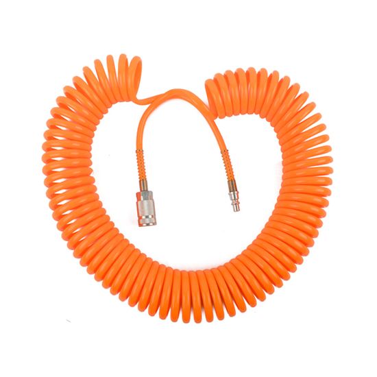 AIRCRAFT Spiral Hose 15mx8mm W/aro Quick Coupler