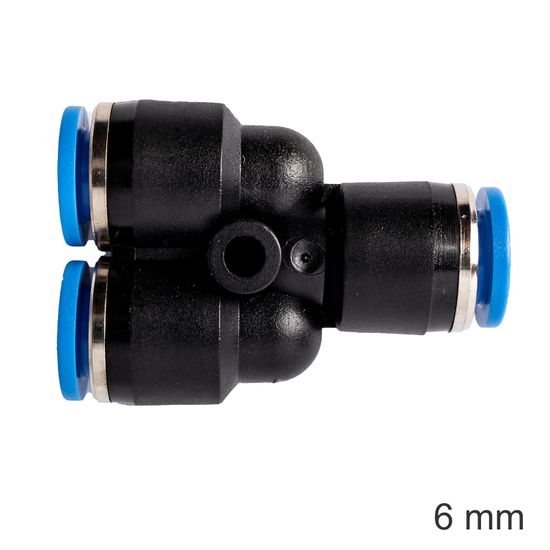 AIRCRAFT Pu Hose Fitting Y Joint 6mm