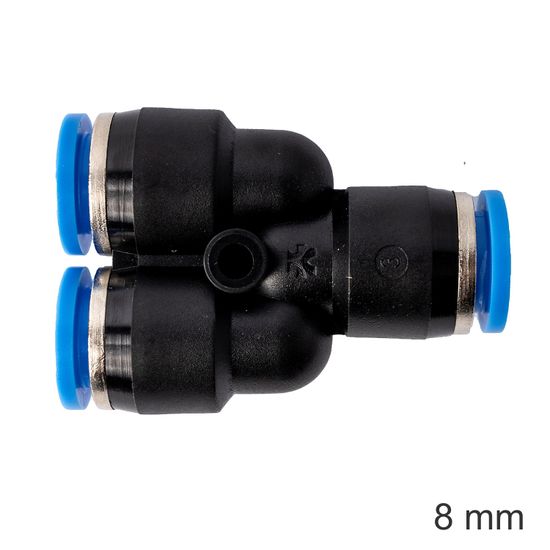 AIRCRAFT Pu Hose Fitting Y Joint 8mm