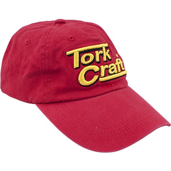 TORK CRAFT  TORK CRAFT Base Ball Cap Red Adjustable (one Size Fits All)
