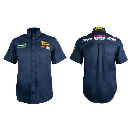 TORK CRAFT Vermont Mens Cotton Shirt Navy Blue 4xl