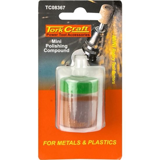 TORK CRAFT Mini Polishing Compound For Metals And Plastics