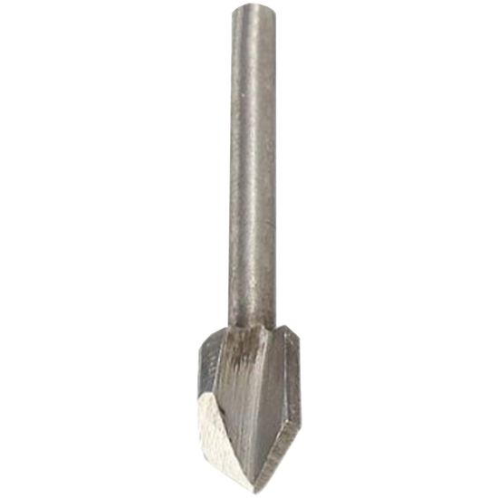 TORK CRAFT Mini Router Bit 6.4mm V-groove 3.2mm Shank