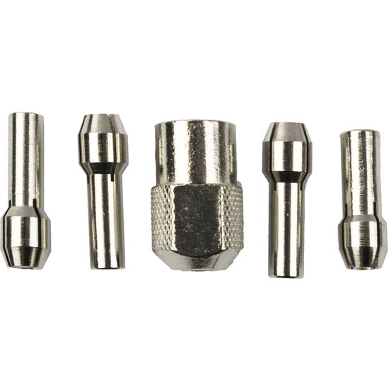 TORK CRAFT Mini Quick Change Collet Kit 0.8/1.6/2.4/3.2mm