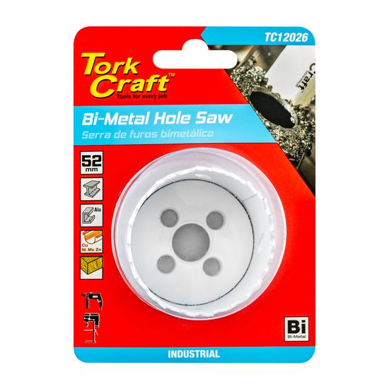 TORK CRAFT Hole Saw Bi-metal 52mm