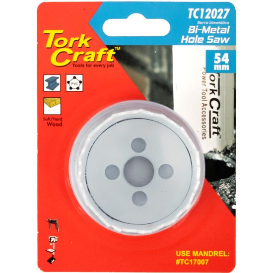 TORK CRAFT Hole Saw Bi-metal 54mm