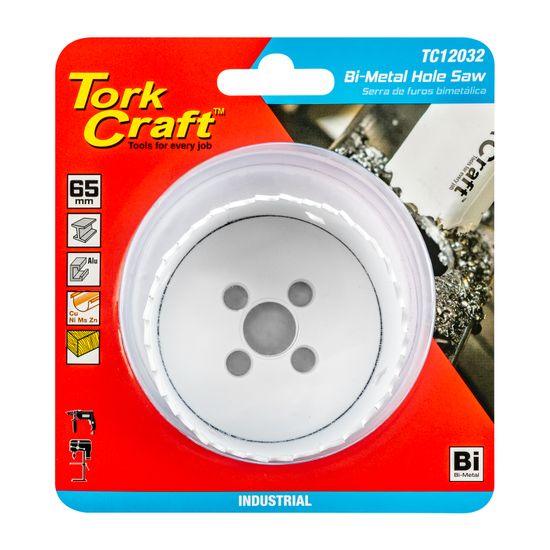 TORK CRAFT Hole Saw Bi-metal 65mm