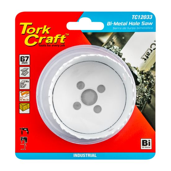 TORK CRAFT Hole Saw Bi-metal 67mm