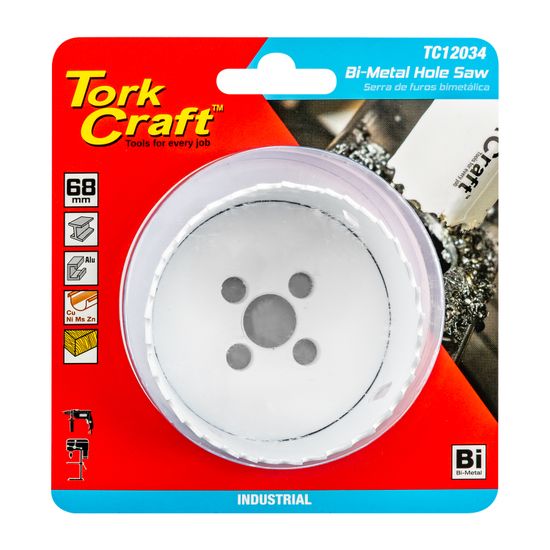 TORK CRAFT Hole Saw Bi-metal 68mm