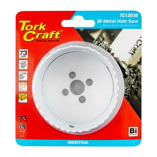 TORK CRAFT Hole Saw Bi-metal 73mm