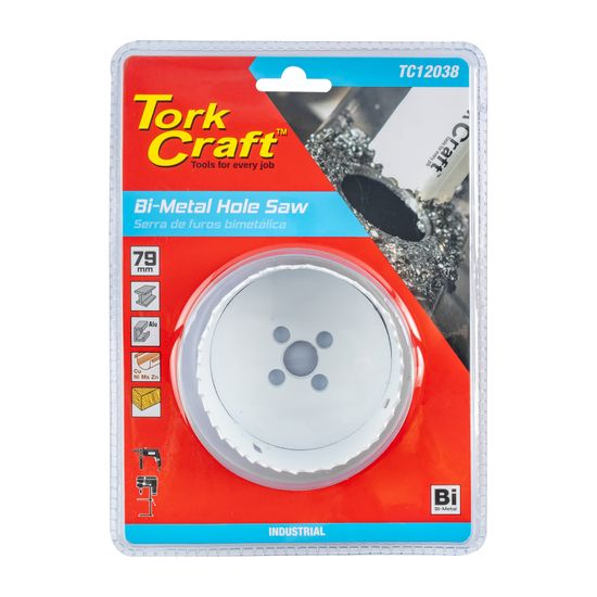 TORK CRAFT Hole Saw Bi-metal 79mm