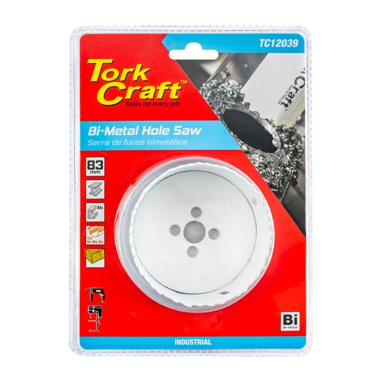 TORK CRAFT Hole Saw Bi-metal 83mm