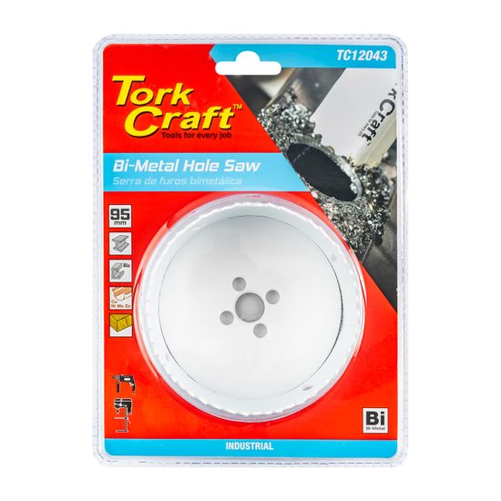 TORK CRAFT Hole Saw Bi-metal 95mm