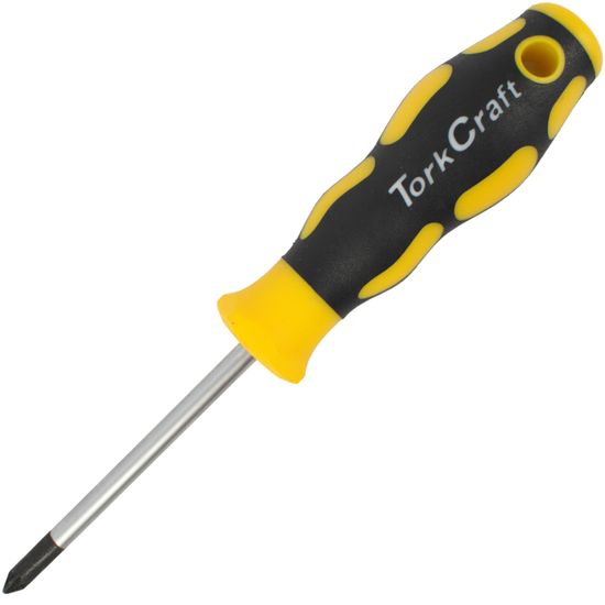 TORK CRAFT Screwdriver Pozi. No.1 X 75mm