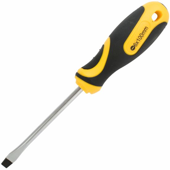 TORK CRAFT Screwdriver Slotted 6 X 100mm
