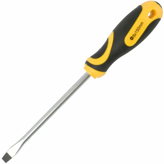 TORK CRAFT Screwdriver Slotted 8 X 150mm