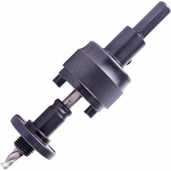 TORK CRAFT Mandrel 14mm-152mm Quick Change With 11mm Hex Shank C/w 1/4' Hss Pilot
